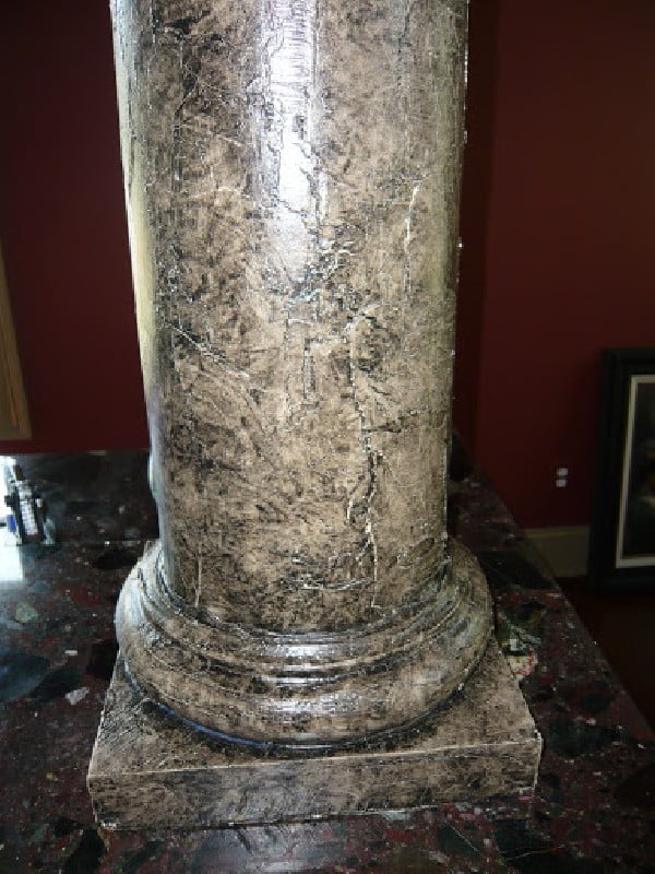 Mr.Faux Hand Painted Marble Columns