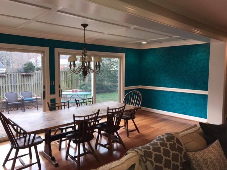 Mr. Faux Heavy Textured Dining Room Walls